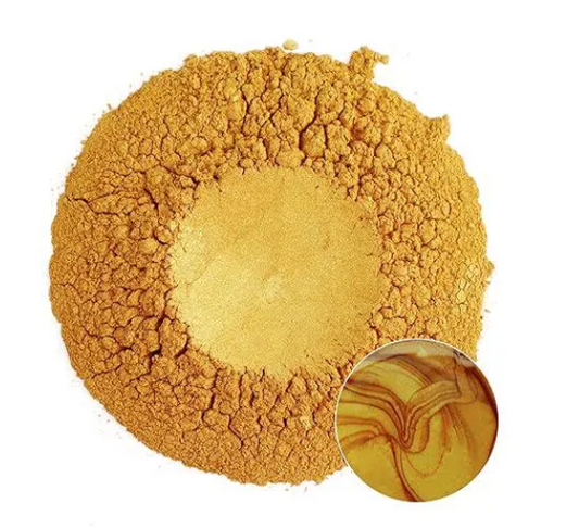 Gold Mica Powder Glitter - Shimmer Pigment