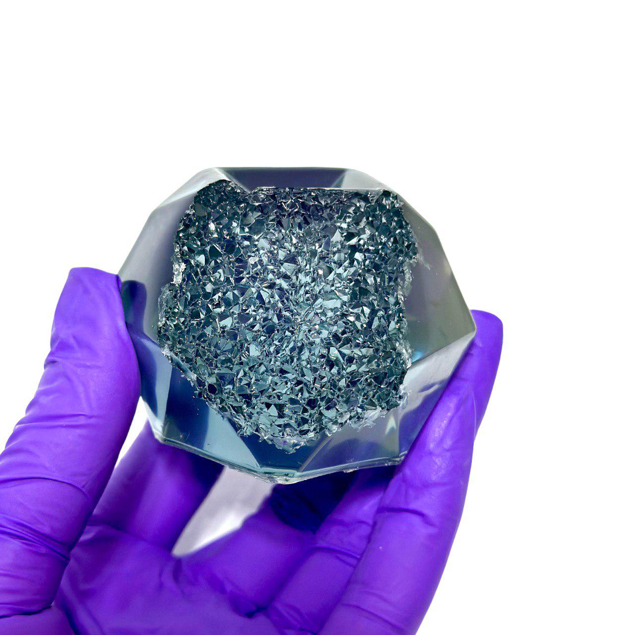 Faceted Sphere Mold - Resin Casting DIY Crafts for Candles and Soap Silicone Mold Ideas Decor Shop