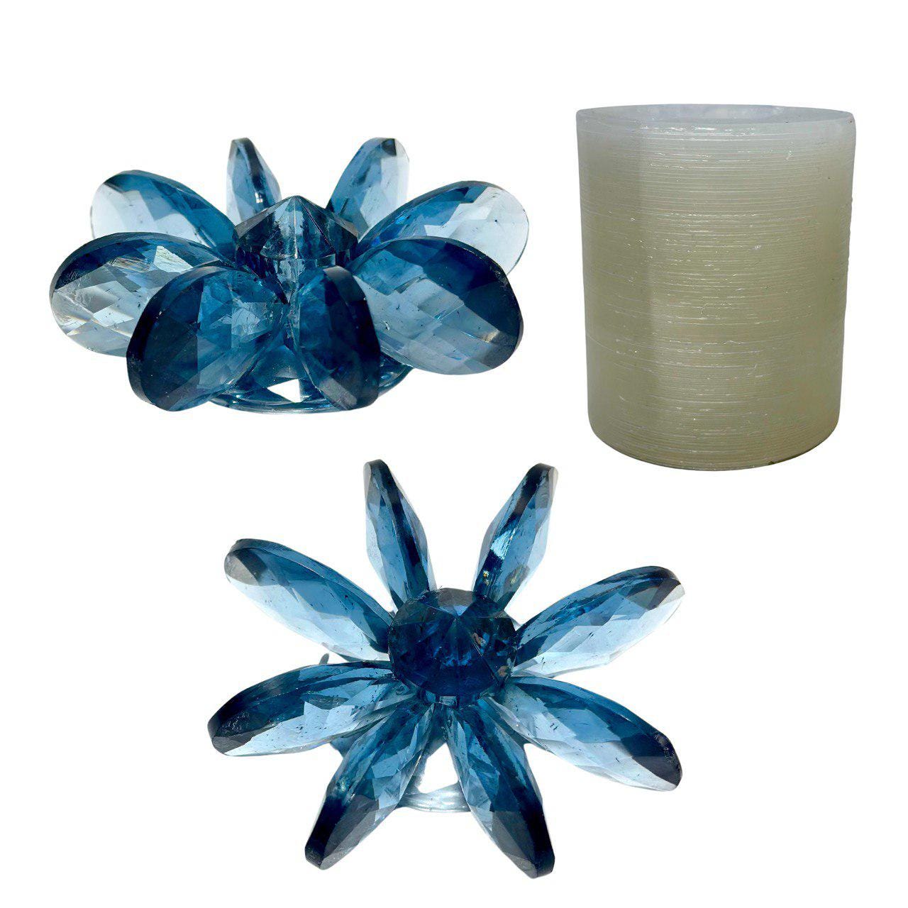 Sparkling Flower Silicone Mold for Resin Art and Crafting Silicone Mold Ideas Decor Shop