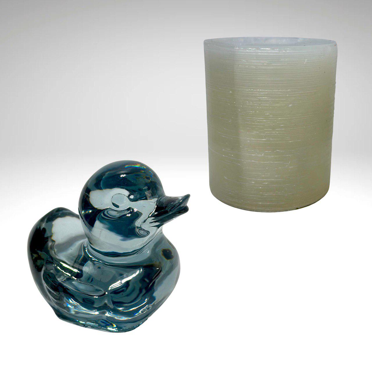 3D Glossy Duck Silicone Mold for Candle, Soap, Resin - DIY Crafting Supply Silicone Mold Ideas Decor Shop
