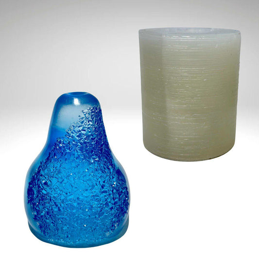 Crystal Geode Silicone Mold - Pear Shape for Resin Crafts, Candles, Soap Silicone Mold Ideas Decor Shop