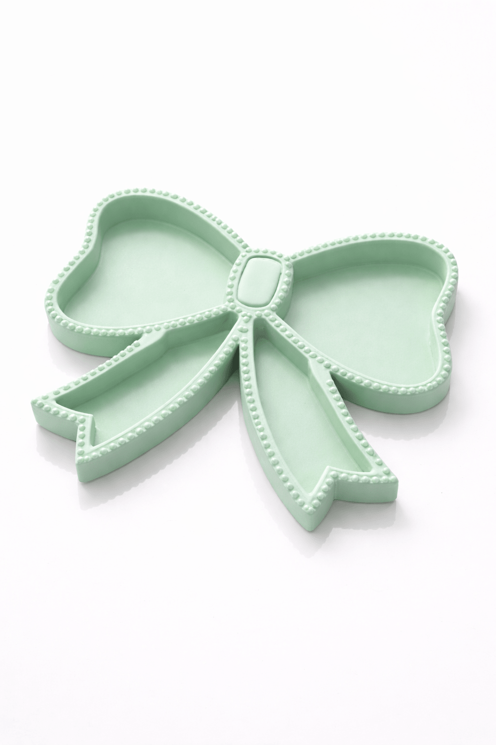 Bow Trinket Tray Mold | Jewelry Dish - Ideas Decor Shop