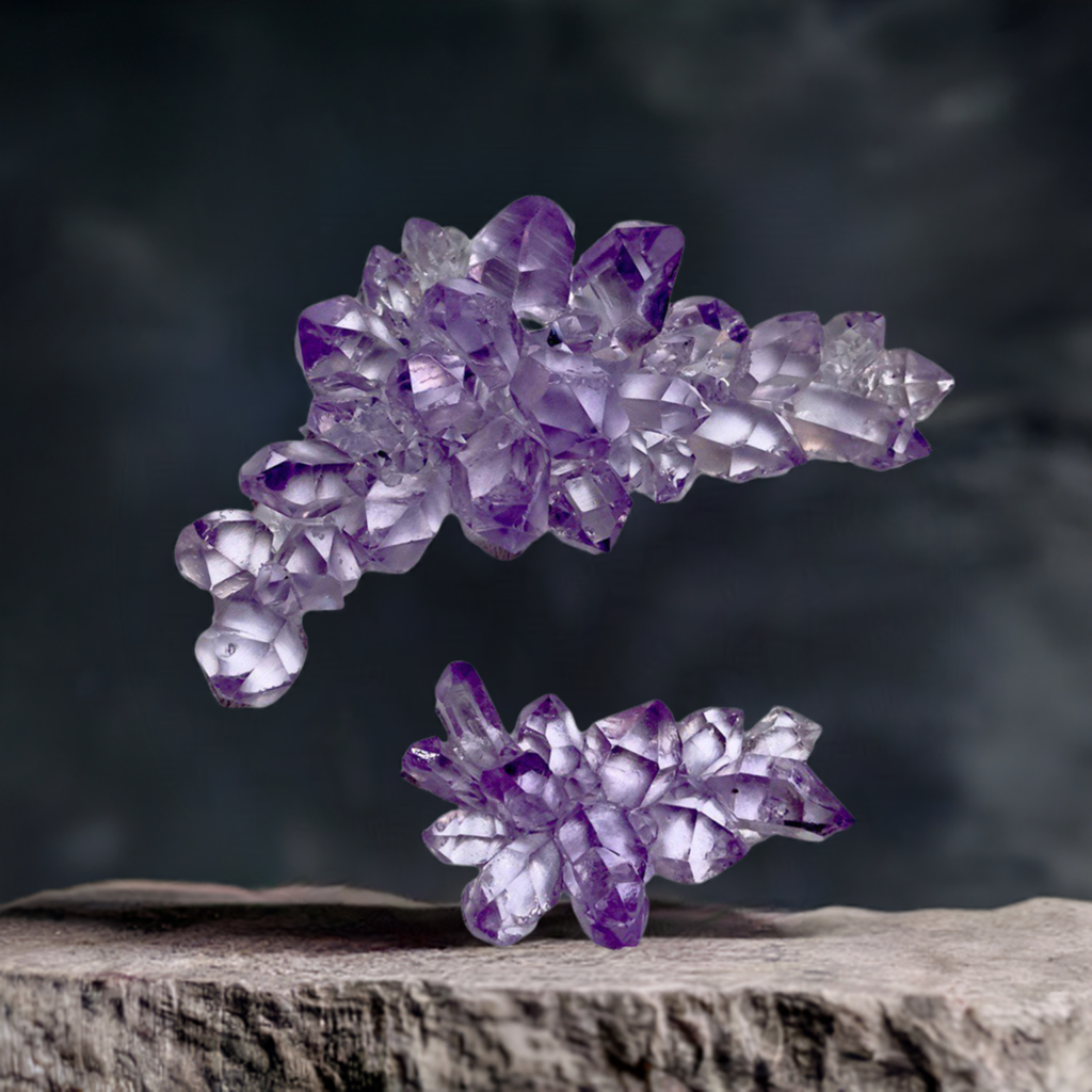 2 Set Professional Crystal Cluster Molds for Elegant Resin Décor