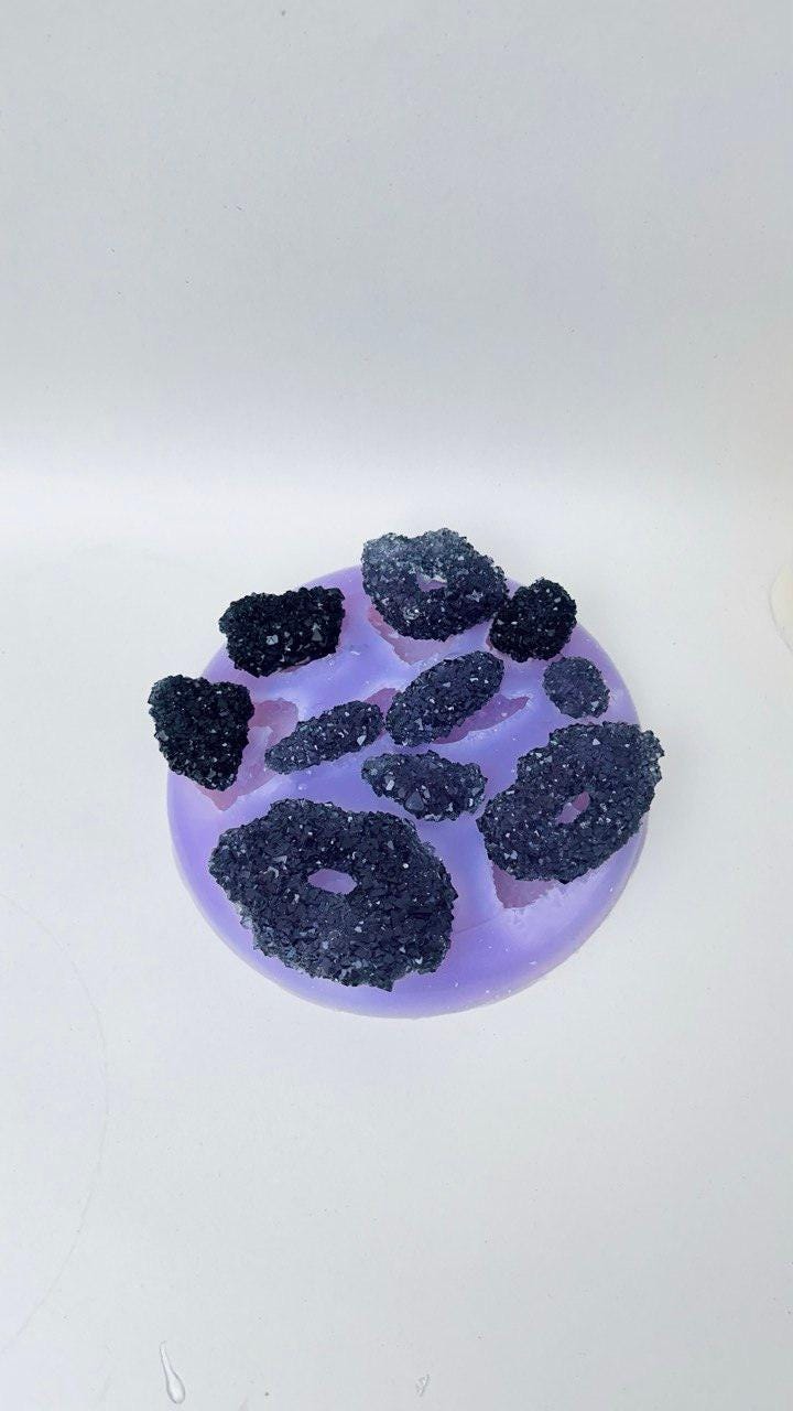 10 pcs Crystal Cluster Silicone Mold for Resin Jewelry Art Silicone Mold Ideas Decor Shop