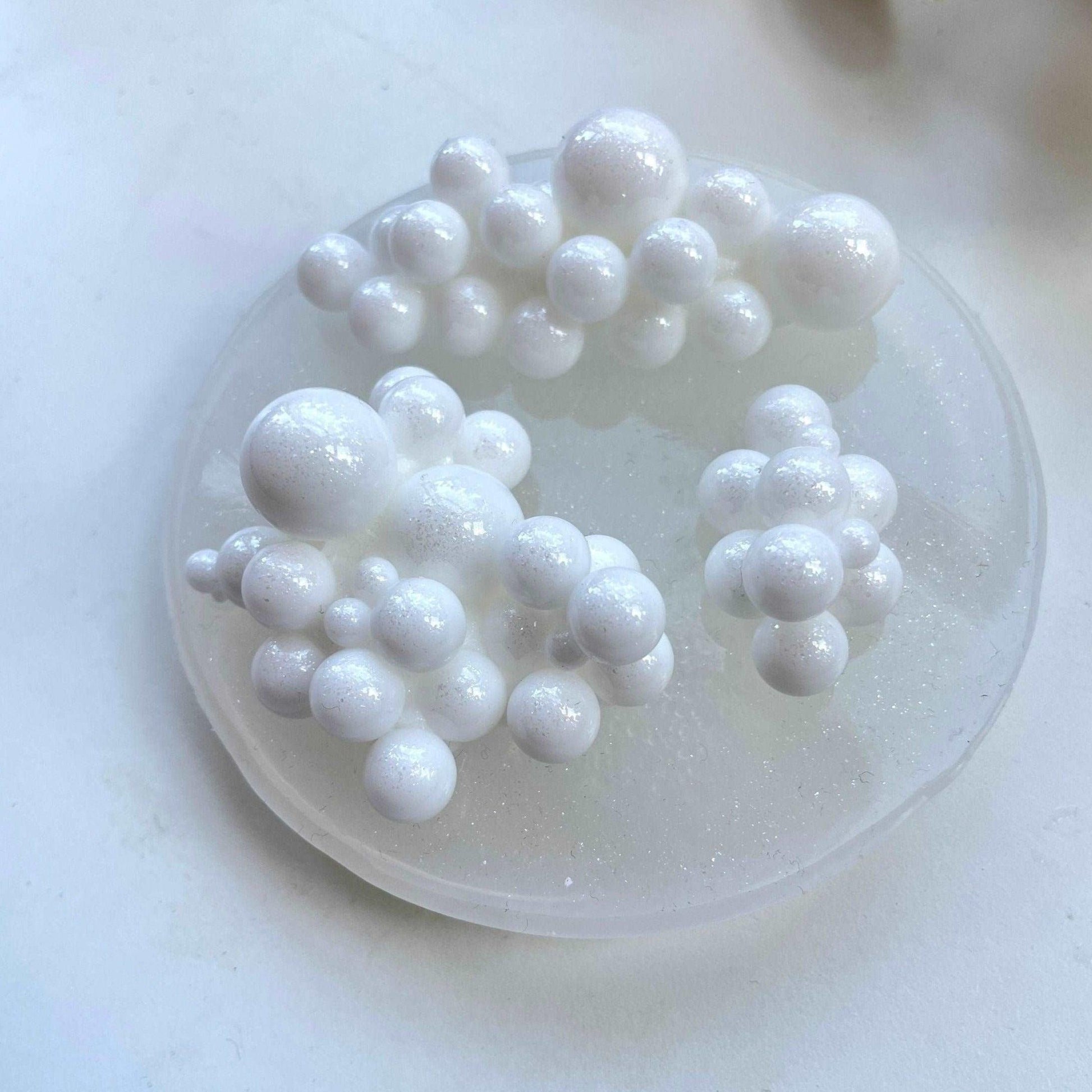 3 pc Silicone Mold for Resin Art - Medium Bubbles Mold for Jewelry - Unique DIY Crafts Resin Molds Ideas Decor Shop