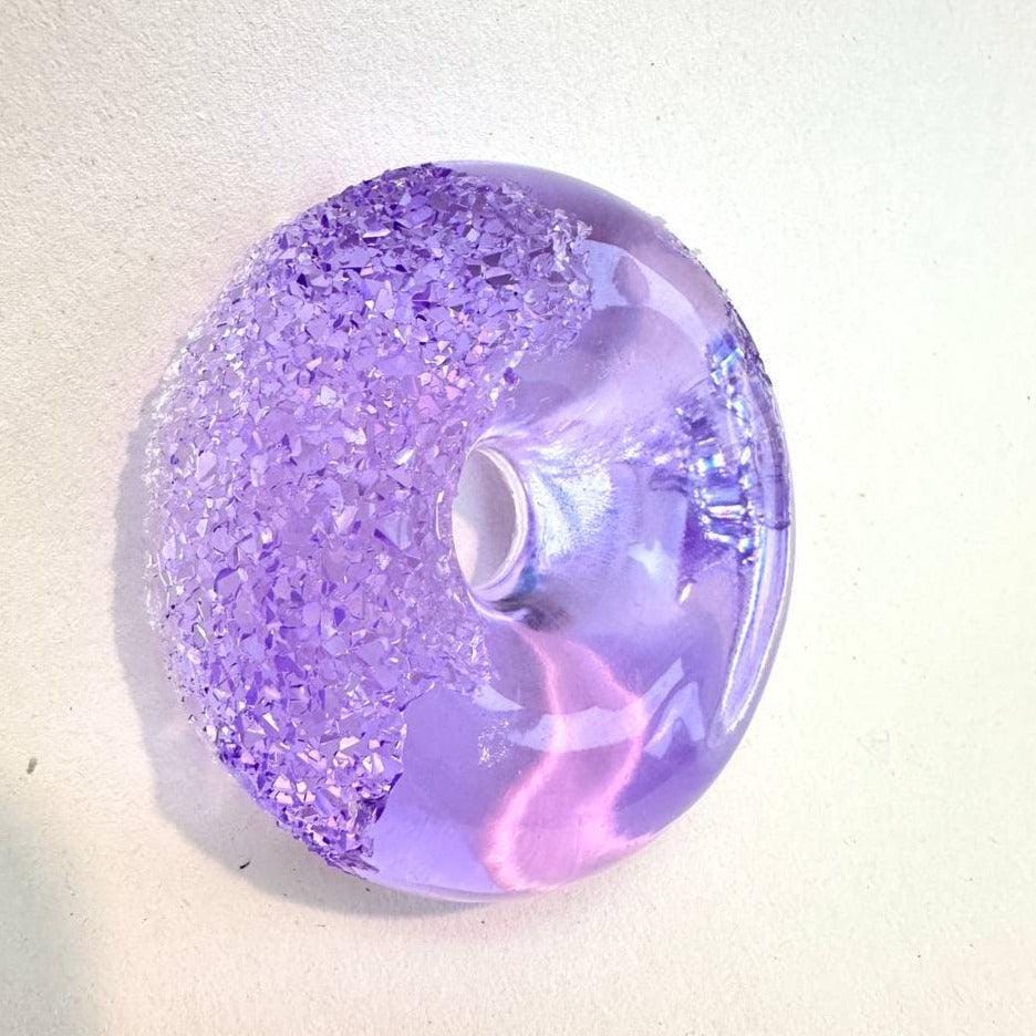Crystal Geode Druzy Donut Silicone Mold for Resin Coasters and Art Projects Resin Molds Ideas Decor Shop