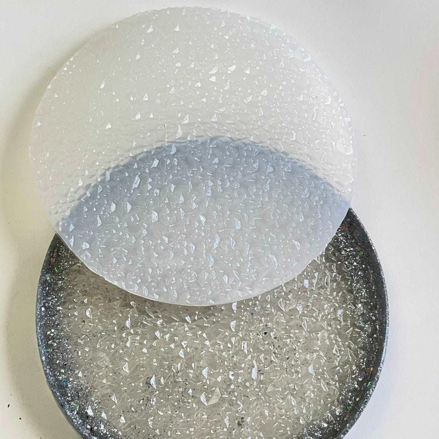Crystal Druzy Round Silicone Mold – Resin Classique and Inlay Crafting Resin Molds Ideas Decor Shop Default Title