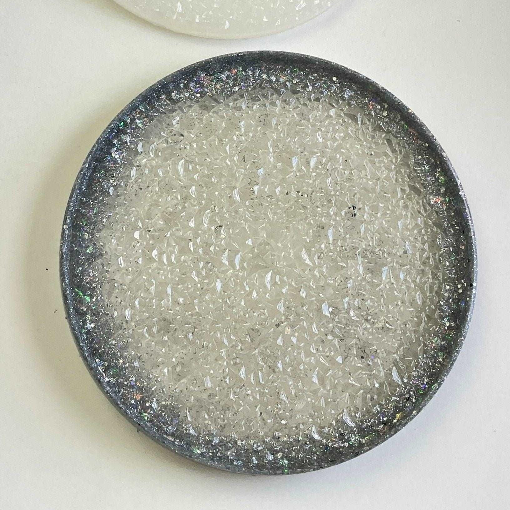Crystal Druzy Round Silicone Mold – Resin Classique and Inlay Crafting Resin Molds Ideas Decor Shop
