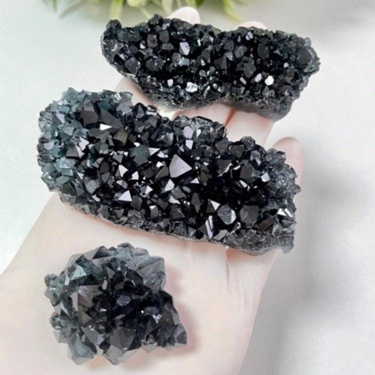 3pc Amethyst Set: Crystal, Stone - Cluster Resin Mold for Art Resin Molds Ideas Decor Shop Default Title