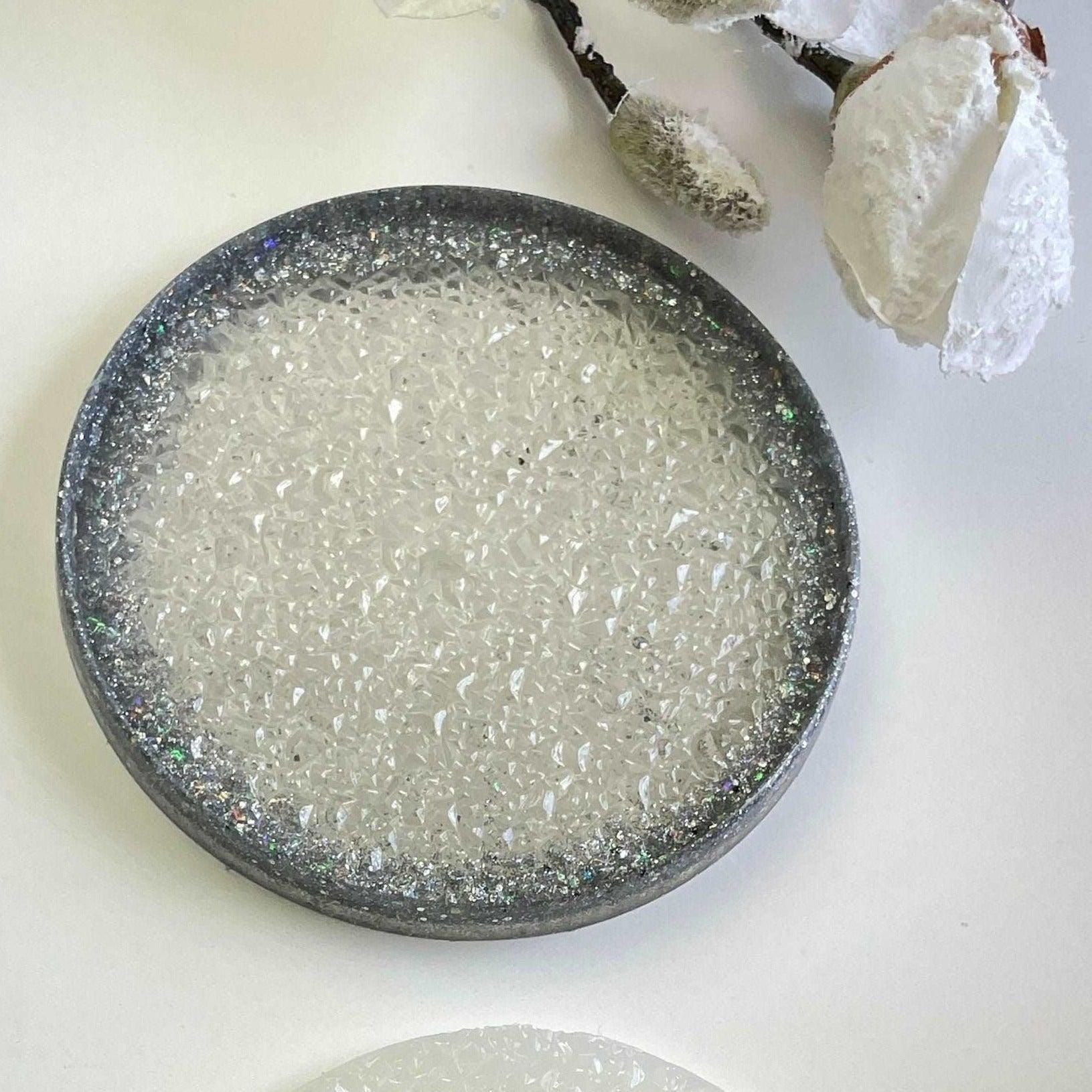 Crystal Druzy Round Silicone Mold – Resin Classique and Inlay Crafting Resin Molds Ideas Decor Shop