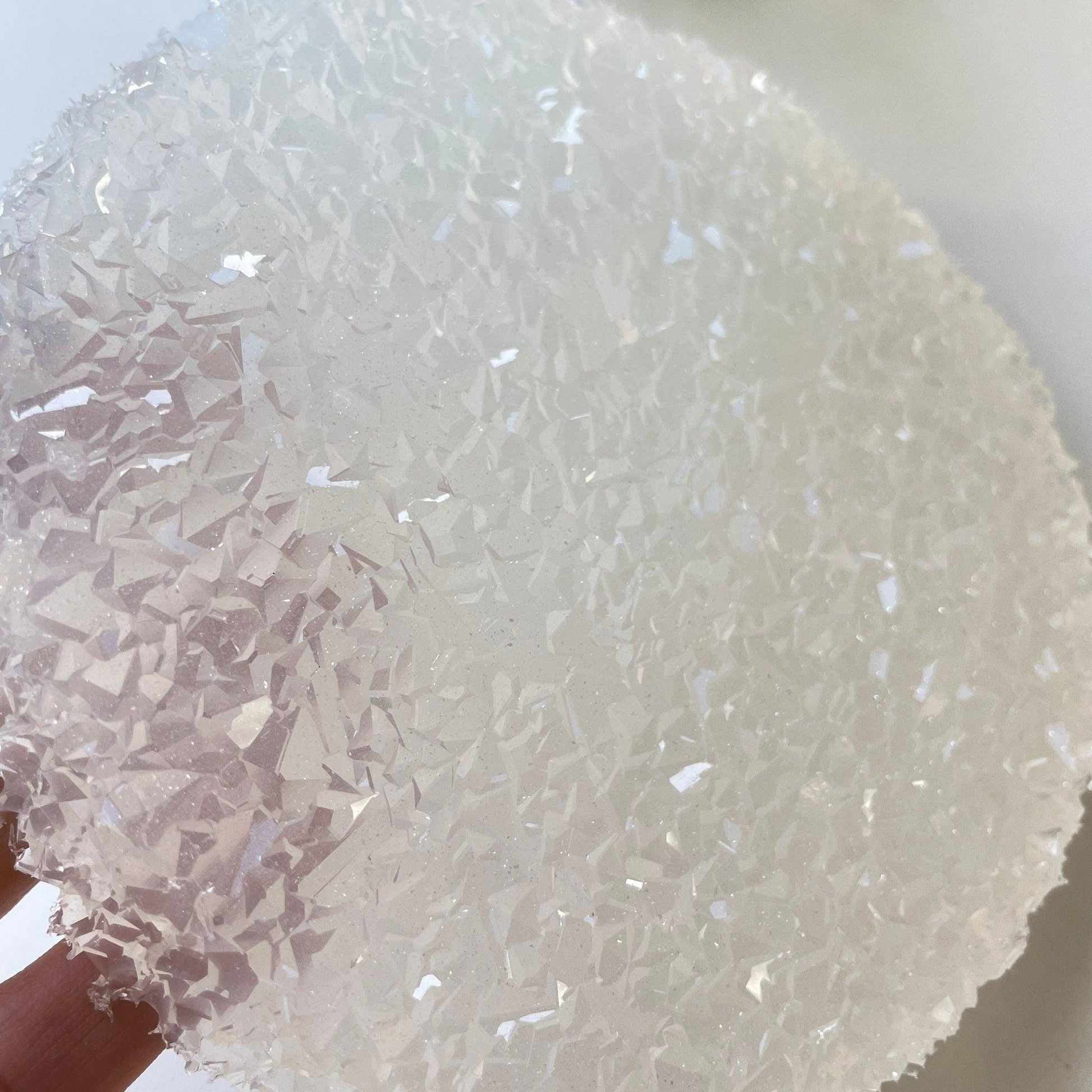 Large Round Insert Crystal Edge Silicone Mold for Wedding Tray and Candle Holder Resin Molds Ideas Decor Shop