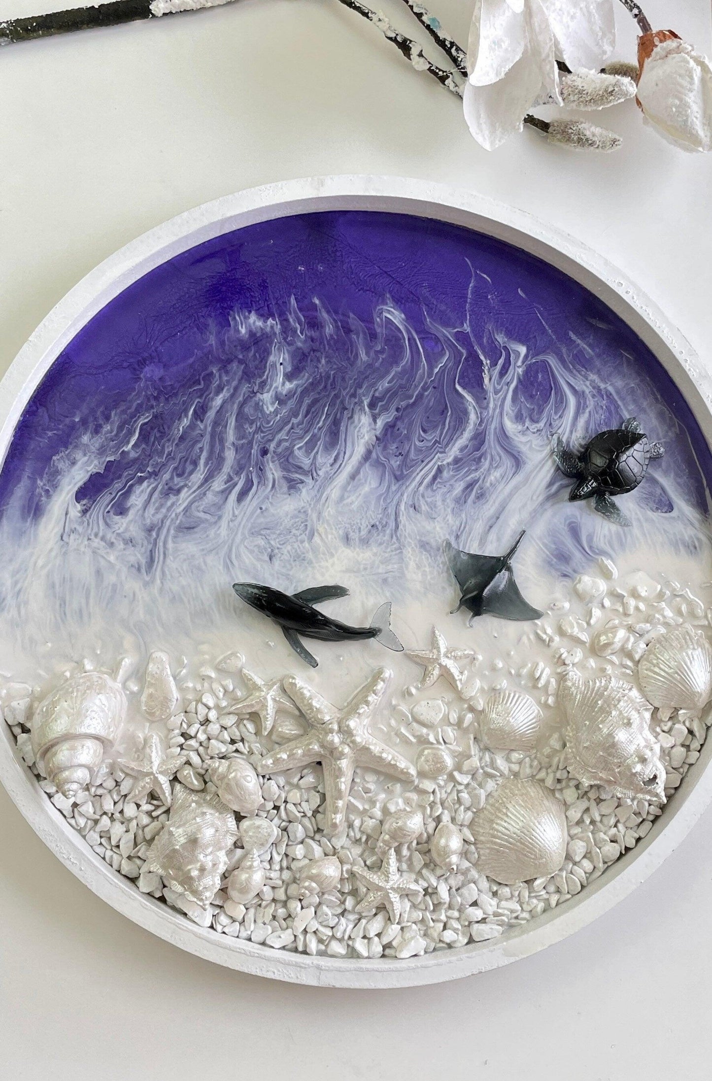 Marine Figure Silicone Molds for Epoxy Resin - Whale, Stingray, Turtle Resin Molds Ideas Decor Shop