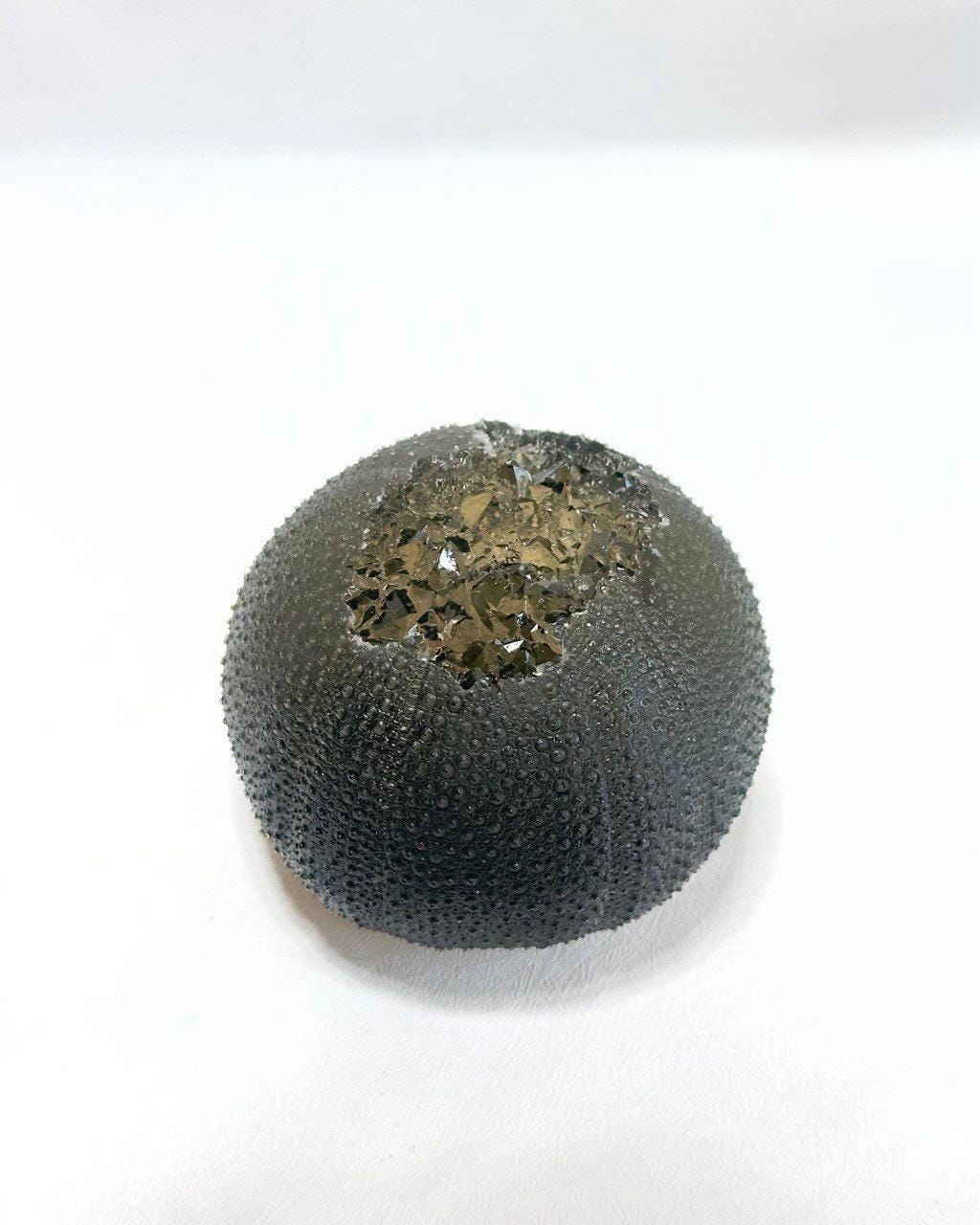 Geode Crystal Sea Urchin Candle Silicone Mold for Wax - Resin Art Mold Resin Molds Ideas Decor Shop