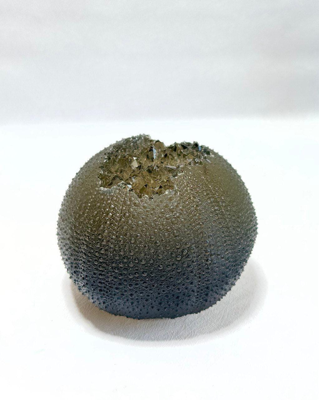 Geode Crystal Sea Urchin Candle Silicone Mold for Wax - Resin Art Mold Resin Molds Ideas Decor Shop