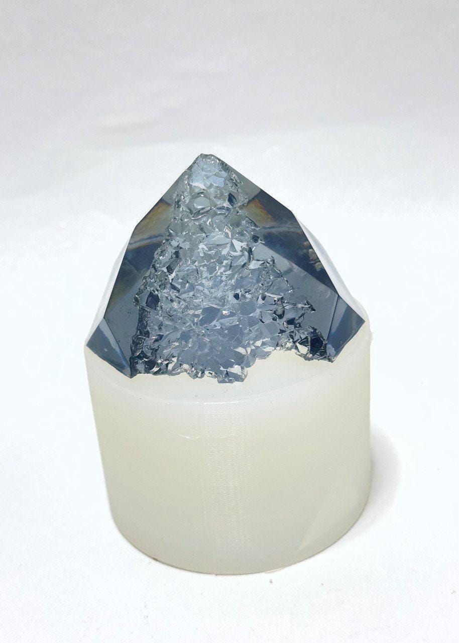Silicone Mold for Medium Crystal Geode Resin Art Resin Molds Ideas Decor Shop