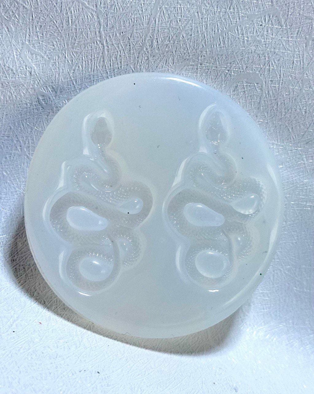 Small Snakes Silicone Mold Set of 2 for Resin Jewelry and Crafts Resin Molds Ideas Decor Shop