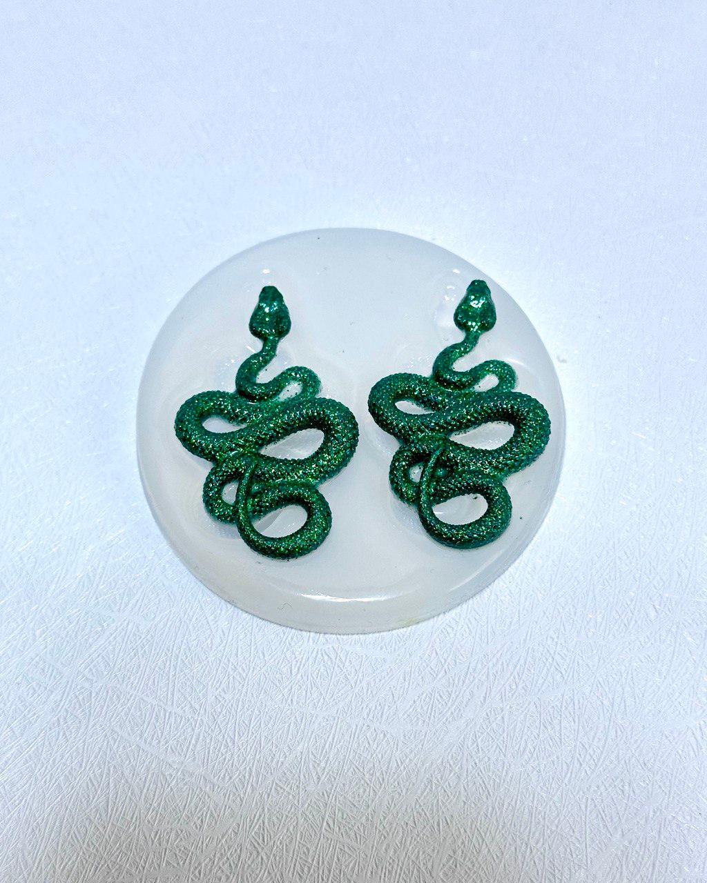 Small Snakes Silicone Mold Set of 2 for Resin Jewelry and Crafts Resin Molds Ideas Decor Shop