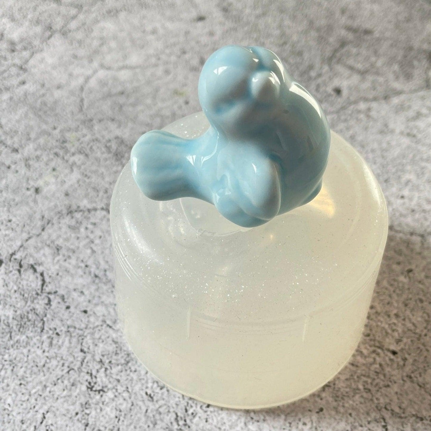 Adorable 3D Bird Silicone Mold for Resin, Glass Figures and Crafting Resin Molds Ideas Decor Shop