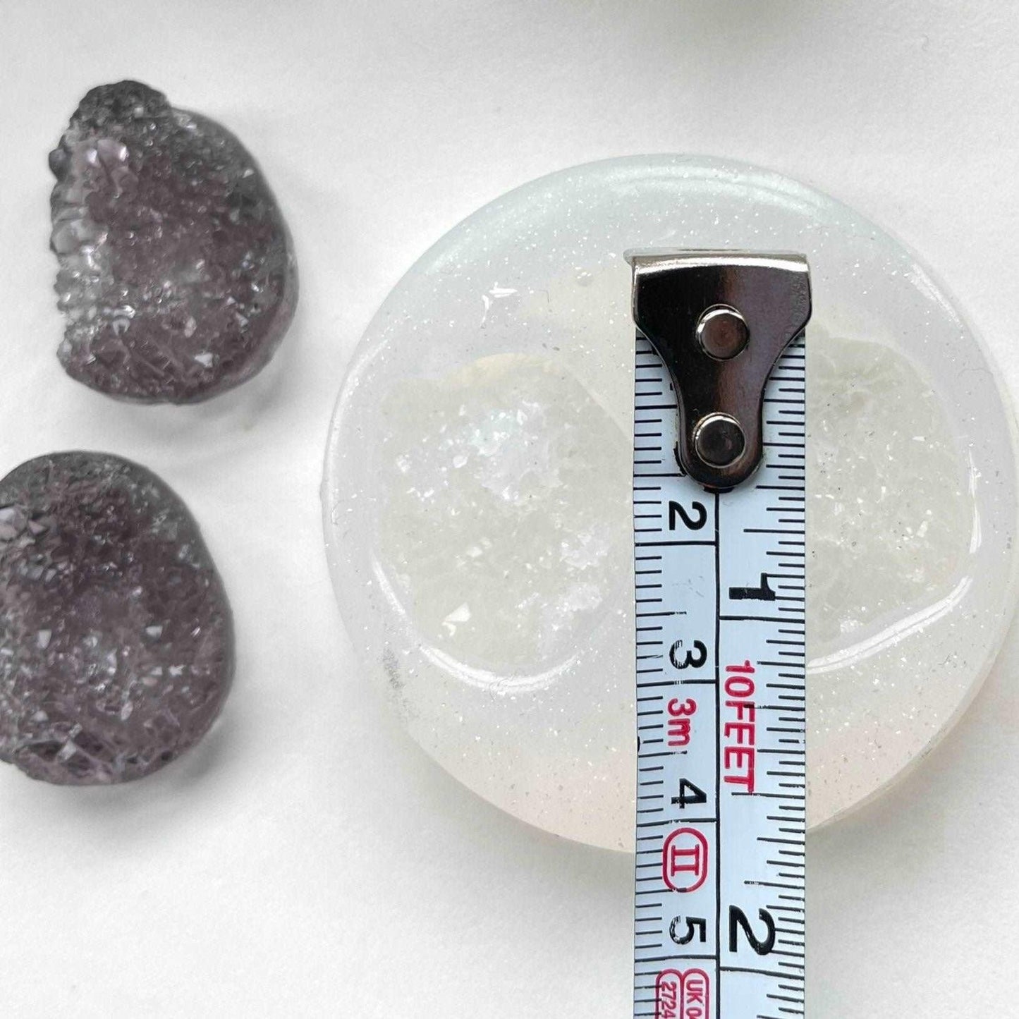 Sparkle Jewelry Collection - 2 PC Mini Crystal Cluster Silicone Mold Resin Molds Ideas Decor Shop