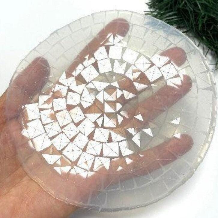 Glass Mosaic Resin Mold Insert - Silicone Mold for Trays and Coasters Resin Molds Ideas Decor Shop Default Title