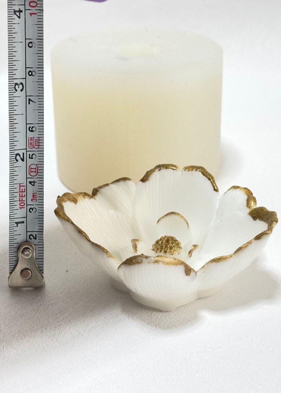 Orchid Silicone Mold for Resin, Soap, Candle and DIY Flower Crafts Resin Molds Ideas Decor Shop