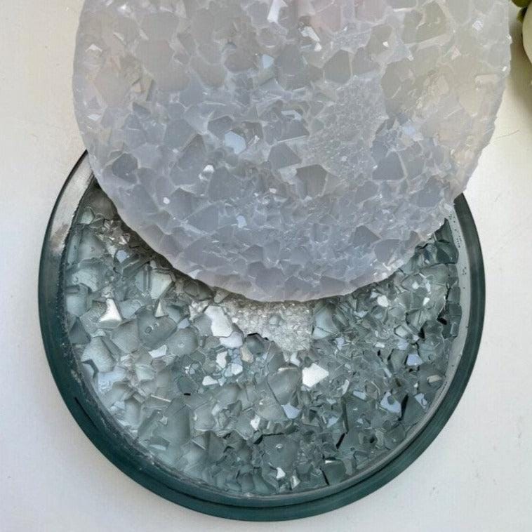 Insert Amethyst Druzy Stone Silicone Mold – Create Stunning Crystal Designs Silicone Mold Ideas Decor Shop