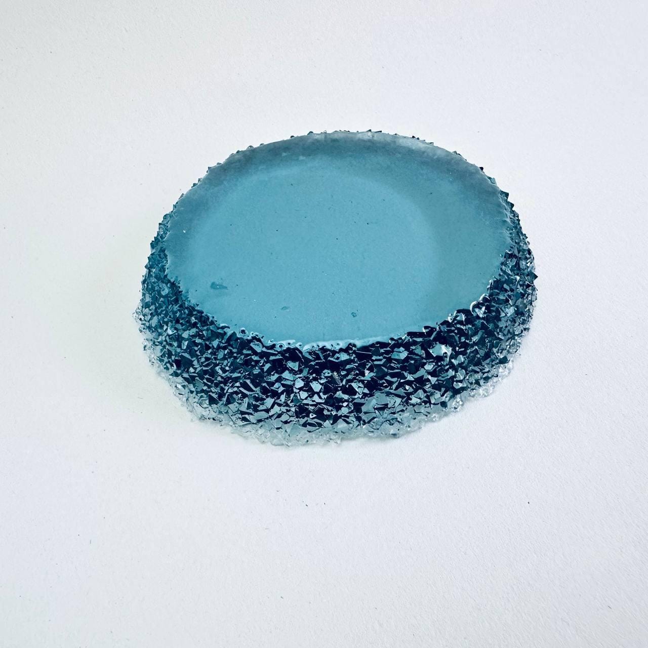 New Sparkle Coaster with Crystal Edges Silicone Mold Resin Molds Ideas Decor Shop