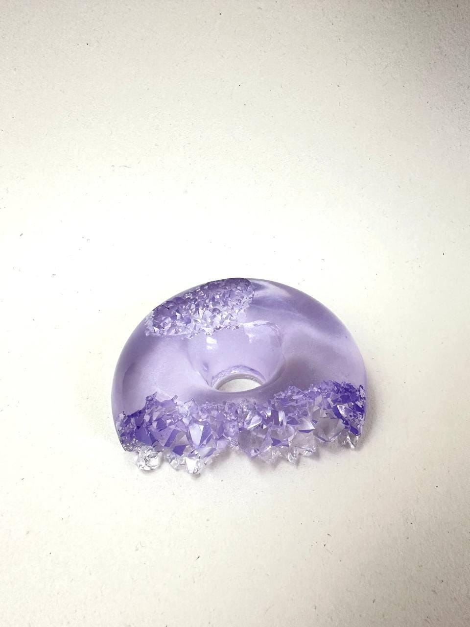 Sparkling Elegance Crystal Donut Geode Silicone Resin Mold Resin Molds Ideas Decor Shop