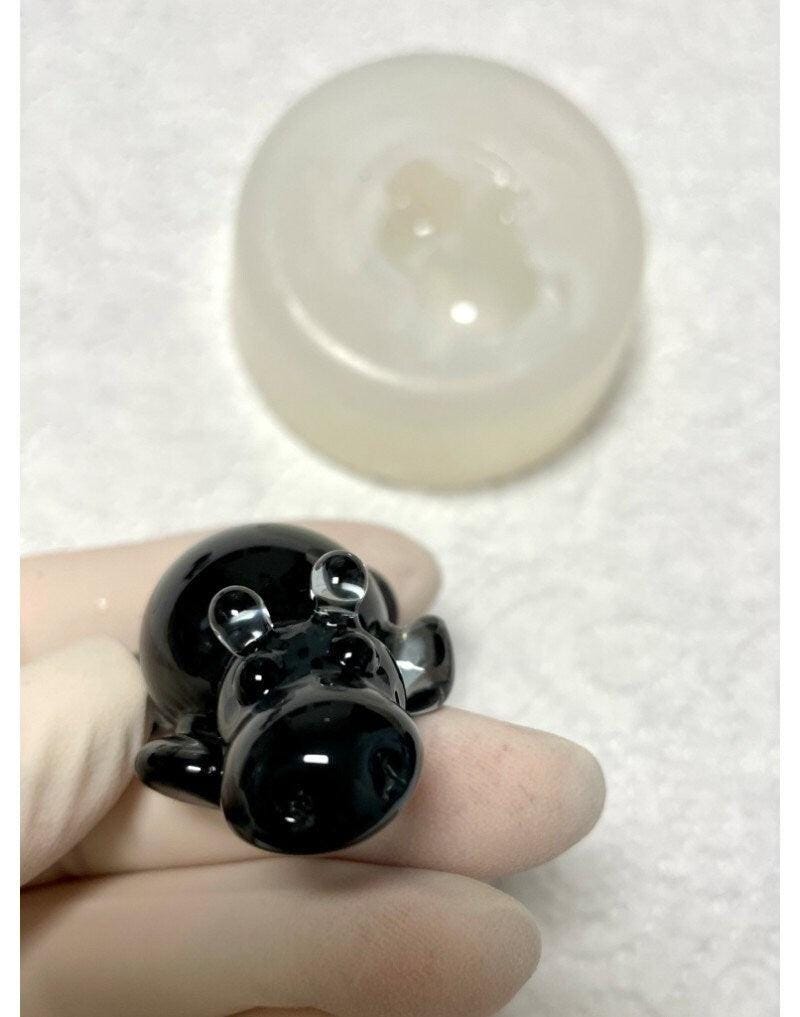 Hippo Figurine Silicone Mold for Resin Art Miniature Hippo Figurine Resin Molds Ideas Decor Shop