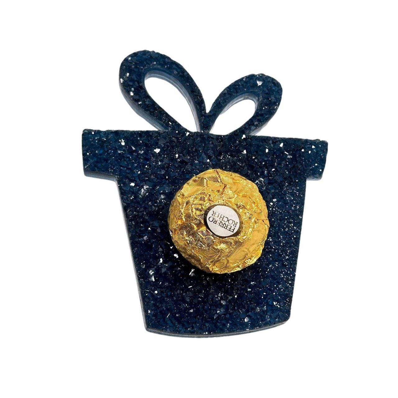 Sparkling Crystal Druzy Christmas Gift Toy Mold with Candy Holder Resin Molds Ideas Decor Shop