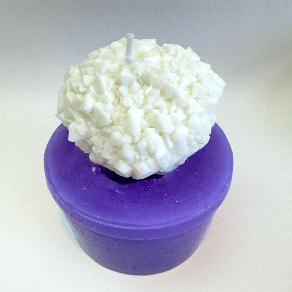 Crystal Cluster Candle Mold | Silicone Mold for Resin and Wax Art Silicone Mold Ideas Decor Shop