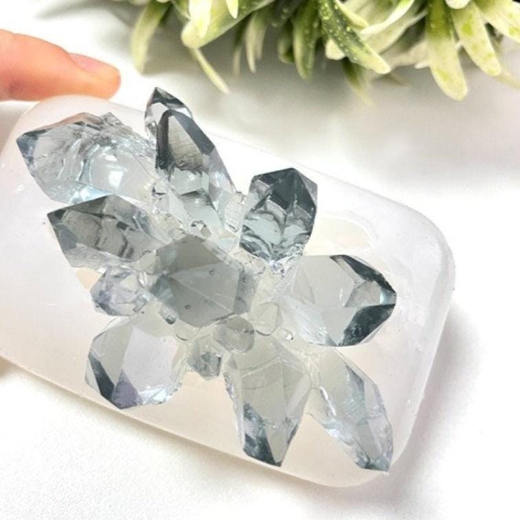 Amethyst Crystal Cluster Silicone Mold for Resin Art and DIY Projects Resin Molds Ideas Decor Shop