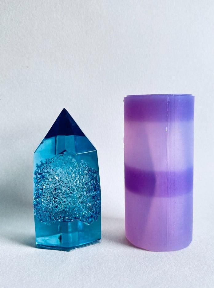 Detailed Crystal Geode Resin Mold - Premium Silicone Material Resin Molds Ideas Decor Shop