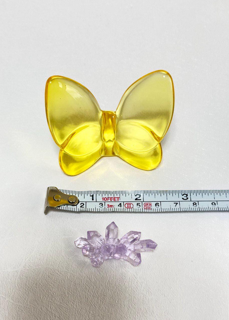 Silicone Butterfly Mold for Resin Crafts with Crystal Detail Resin Molds Ideas Decor Shop