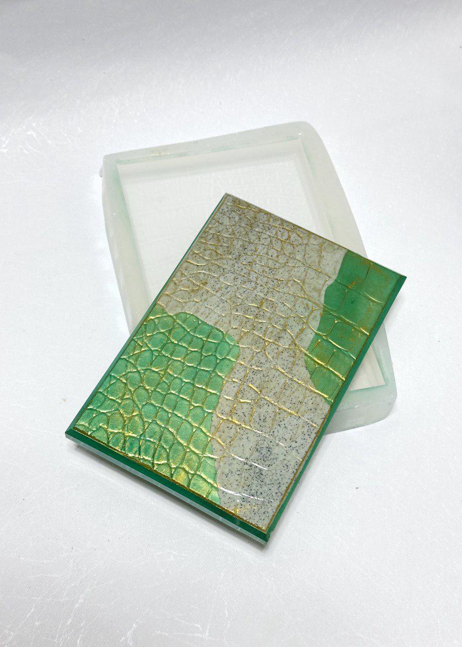Snake Skin Silicone Mold for Rectangular Tray Resin Craft Resin Molds Ideas Decor Shop