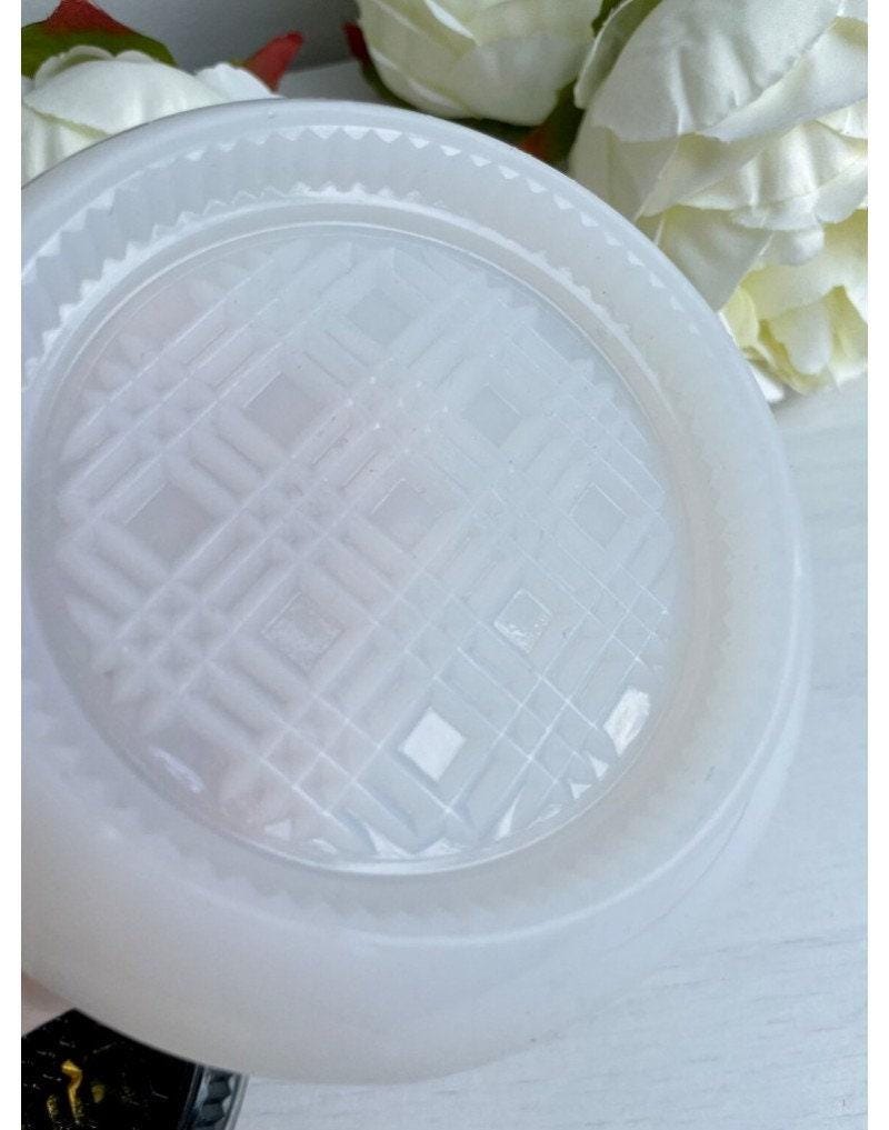 Square Resin Mold for Geometric Coasters, Epoxy Candles, and Trays Silicone Mold Ideas Decor Shop