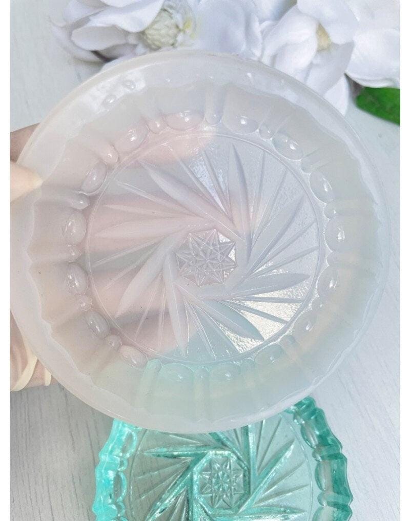 Dandelion Silicone Coaster Mold for Resin, Epoxy and Gypsum Art Silicone Mold Ideas Decor Shop