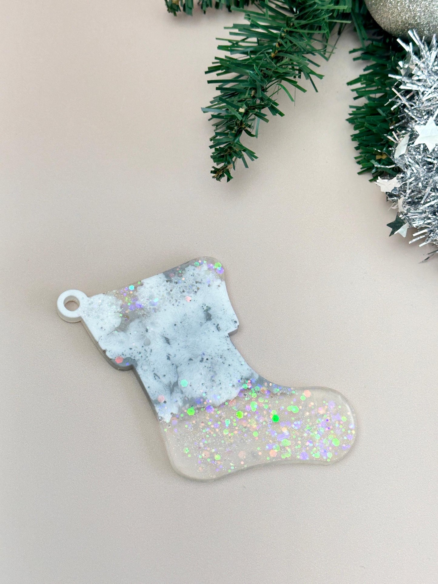 Christmas Boot Tree Ornament Silicone Mold – Resin Art DIY Craft Resin Molds Ideas Decor Shop