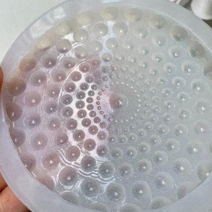 Unique Bubble Coaster Silicone Mold for Resin, Epoxy, and Jesmonite Silicone Mold Ideas Decor Shop