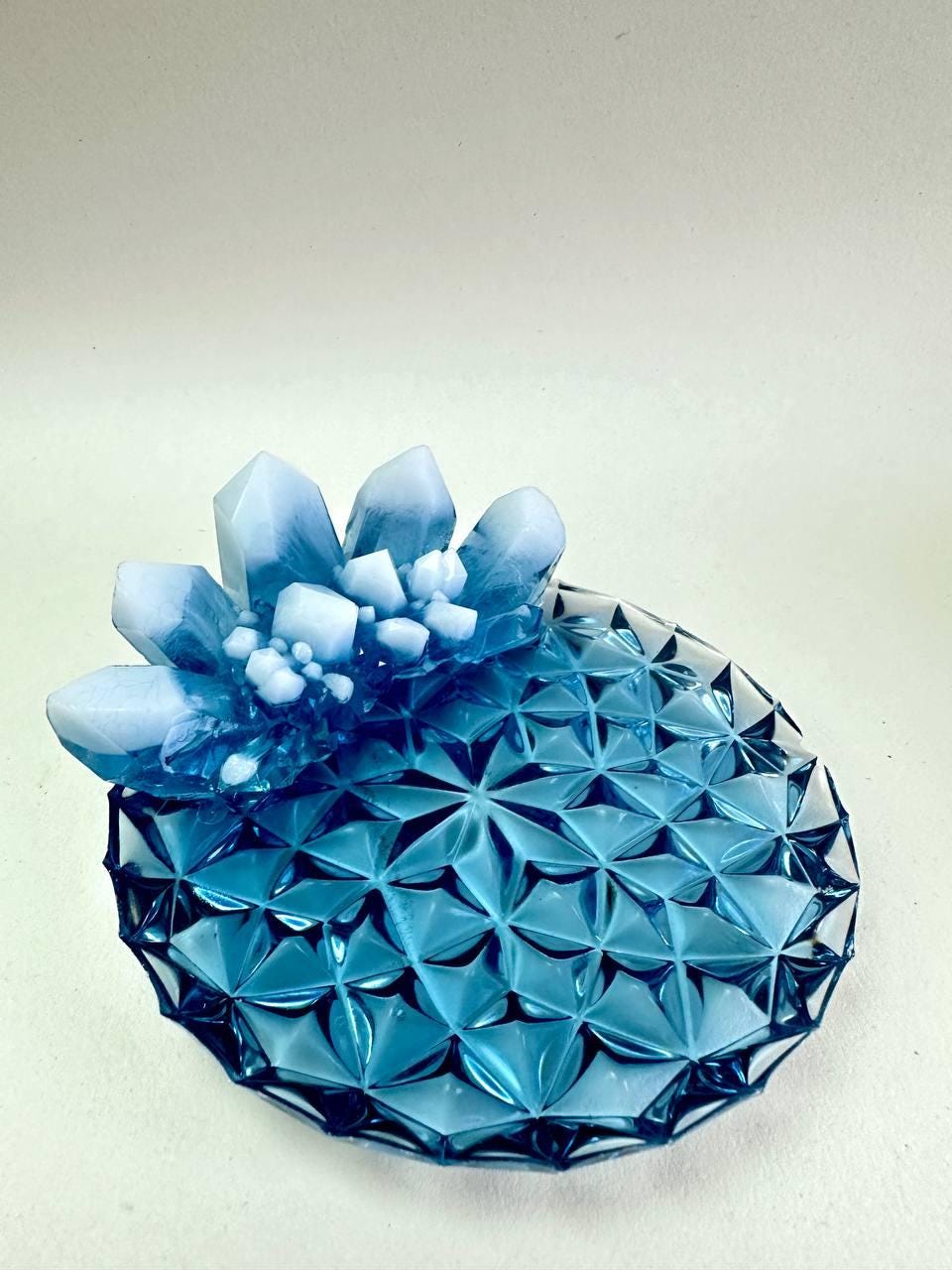 Silicone Mold for Resin Luxury Crystal Effect Tray – Jesmonite and Gypsum Resin Molds Ideas Decor Shop