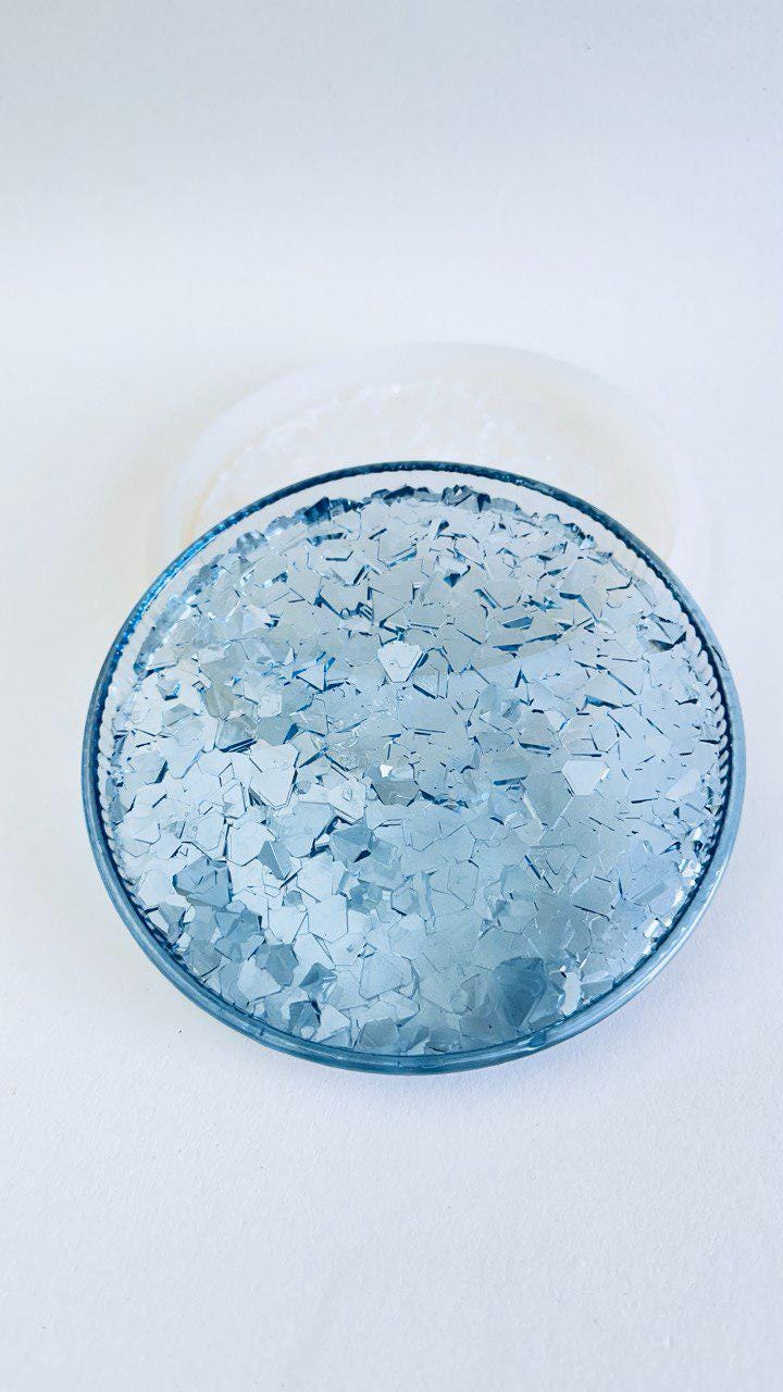Shine Crystal Resin Silicone Mold for Elegant Craft Trays Decor Resin Molds Ideas Decor Shop