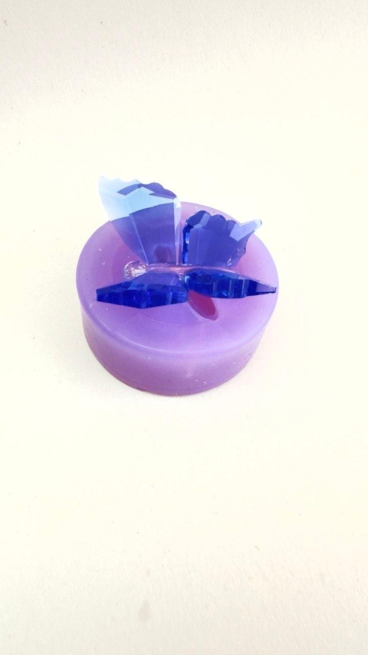 Luxe DIY Silicone Mould - Crystal Butterfly Resin Mold for Stunning Crafts Resin Molds Ideas Decor Shop
