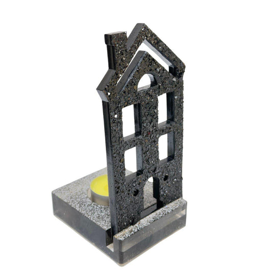 Unique Druzy House Insert for 15cm Tealight Candle Holder Resin Molds Ideas Decor Shop Default Title