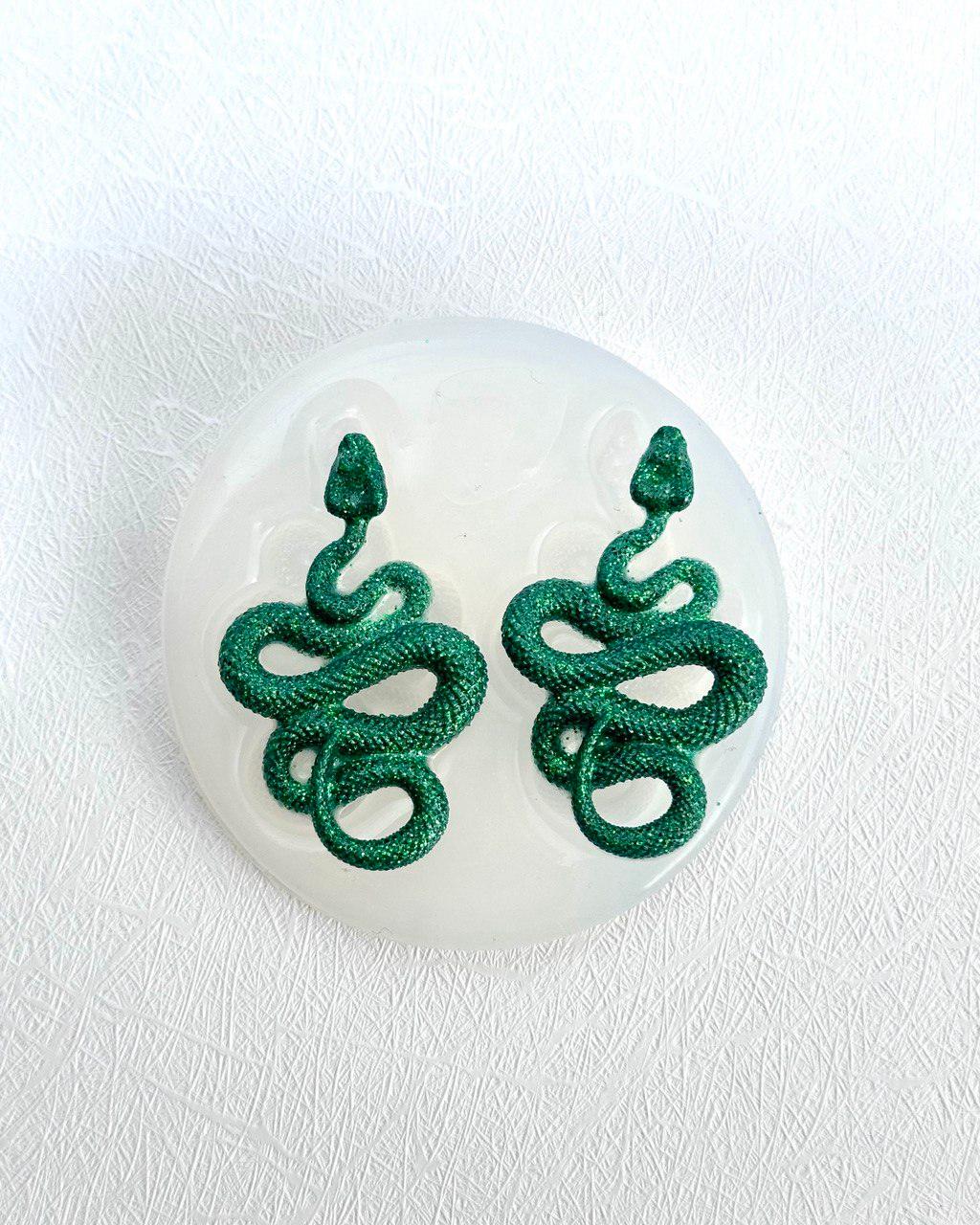 Small Snakes Silicone Mold Set of 2 for Resin Jewelry and Crafts Resin Molds Ideas Decor Shop