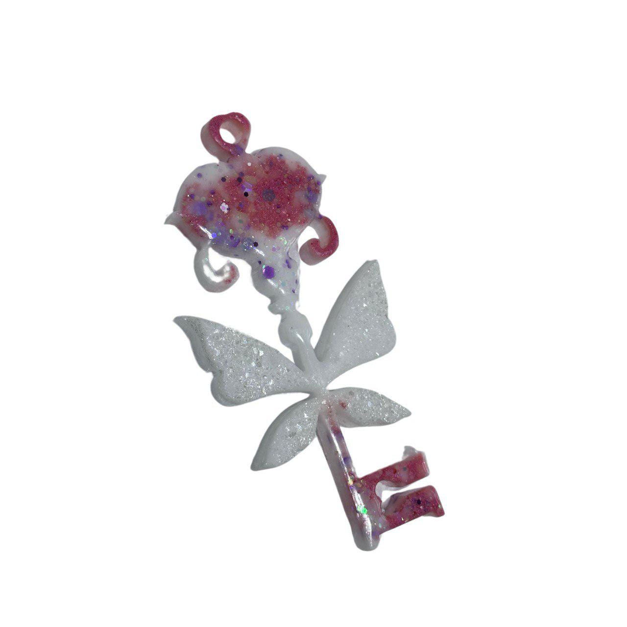 Magic Key Resin Mold with Crystal Wings Resin Molds Ideas Decor Shop