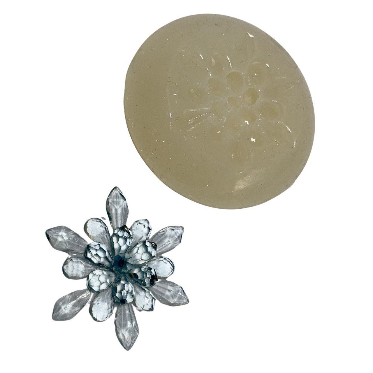 Exquisite Crystal Flower Resin Mold for Stunning Floral Creations Resin Molds Ideas Decor Shop