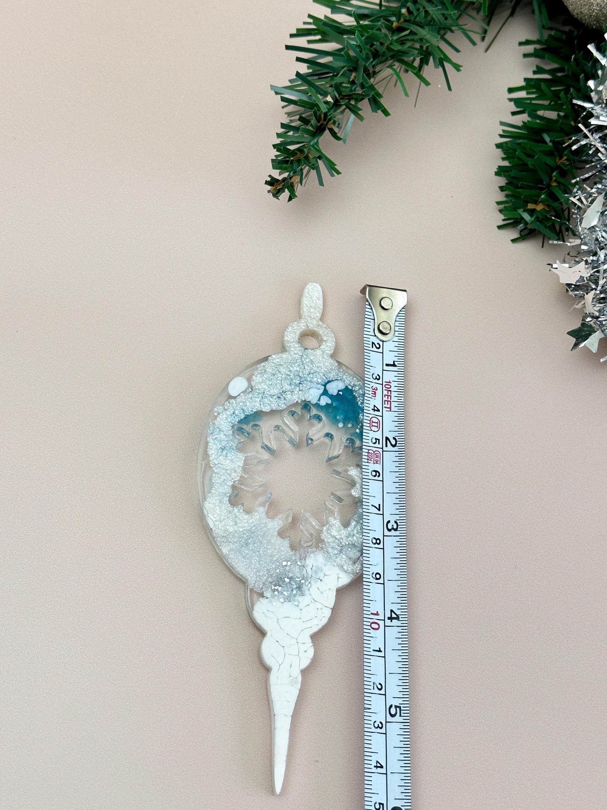 Large Snowflake Silicone Mold for Festive Candle Making and Christmas Decor Resin Molds Ideas Decor Shop