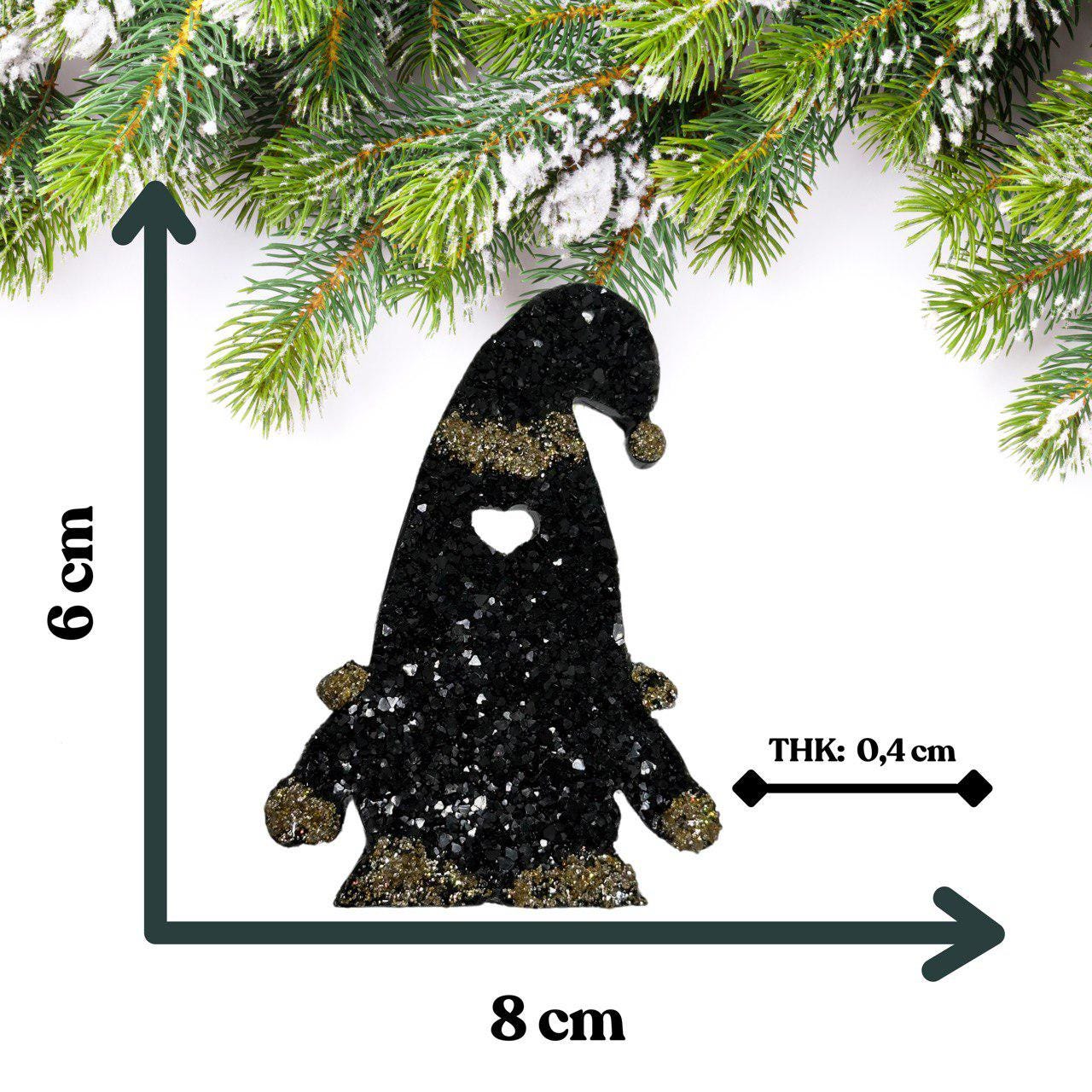 Cute Crystal Gnome Resin Silicone Mold Resin Molds Ideas Decor Shop