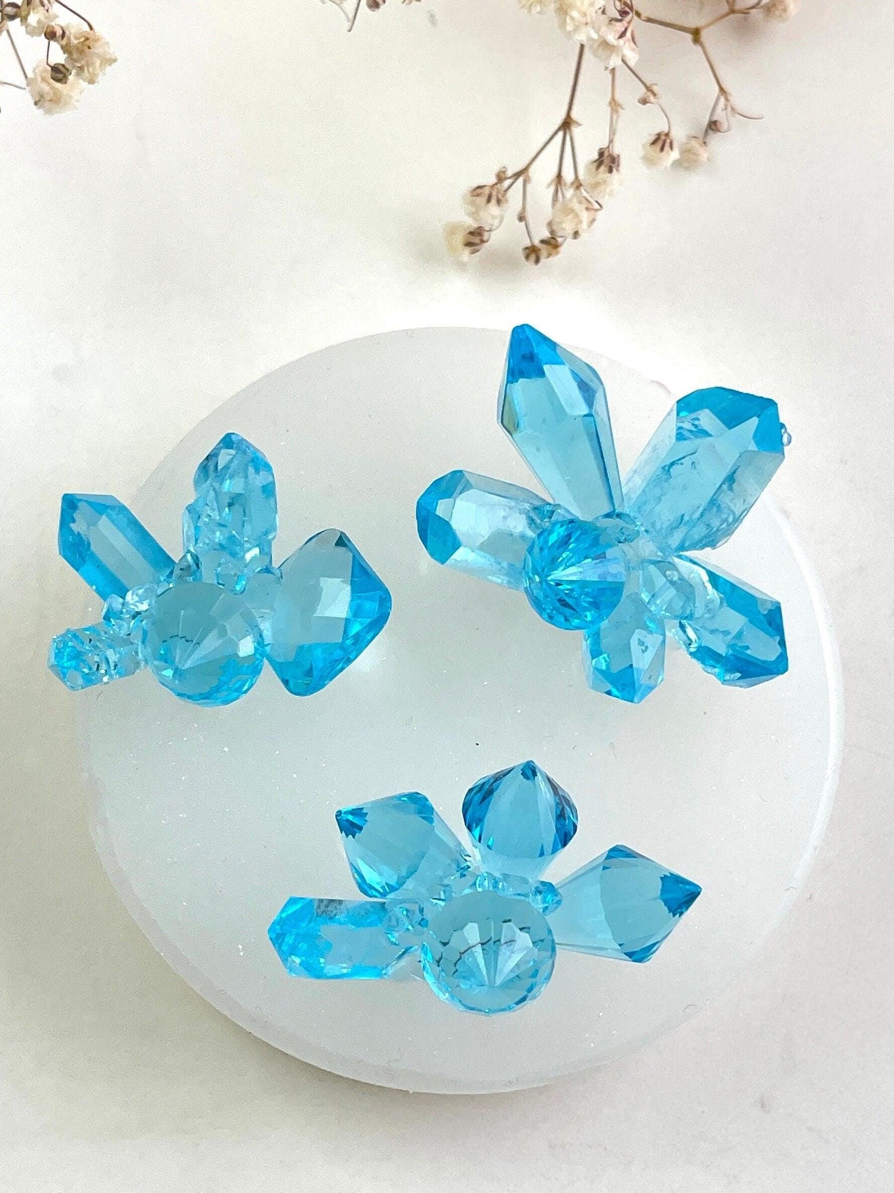 3 Little Crystals Silicone Mold for Stunning Resin Art Creations Silicone Mold Ideas Decor Shop