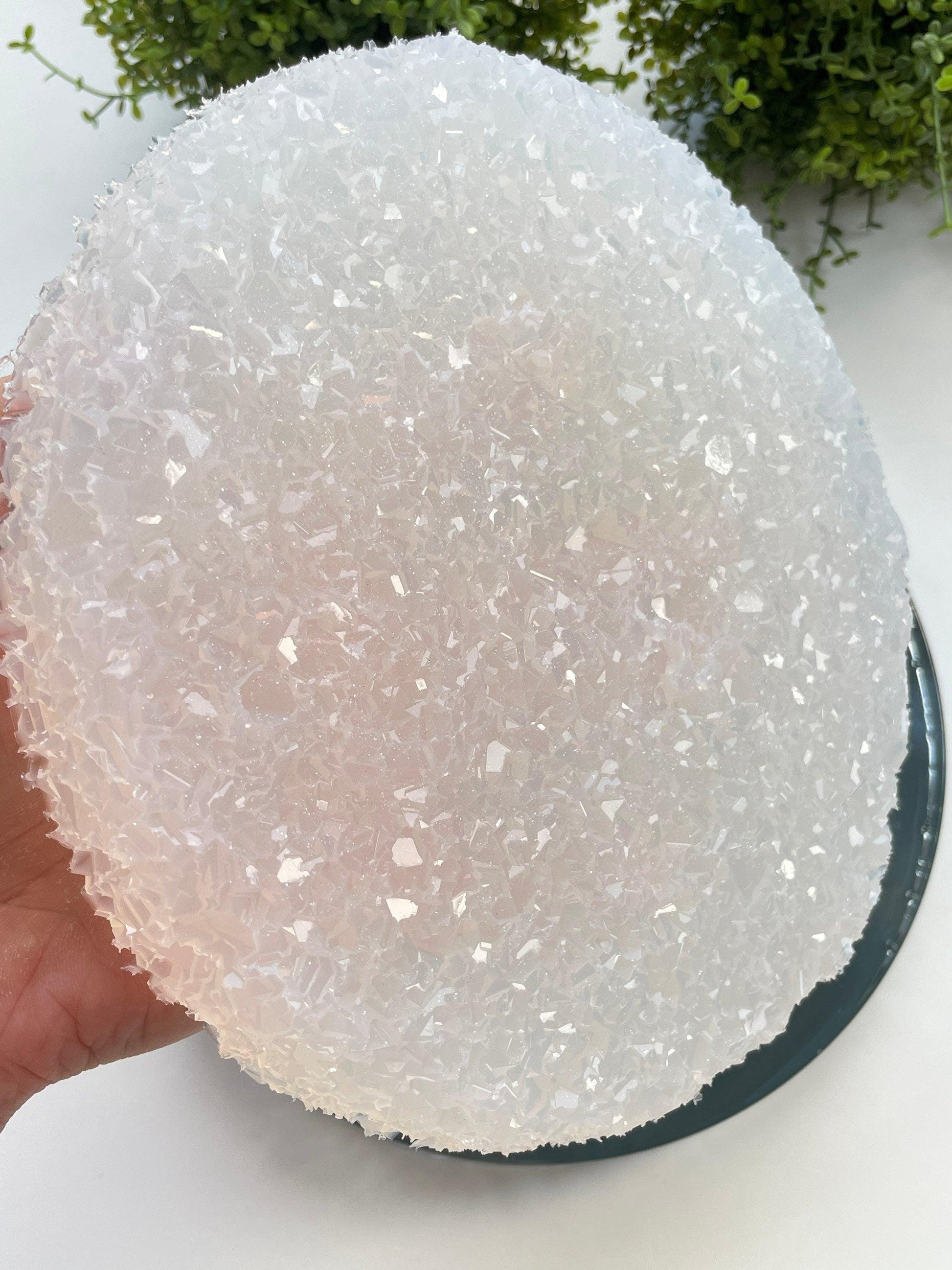 Luxury Amethyst Druzy Silicone Mold for Wedding Trays and Candle Holders Resin Molds Ideas Decor Shop
